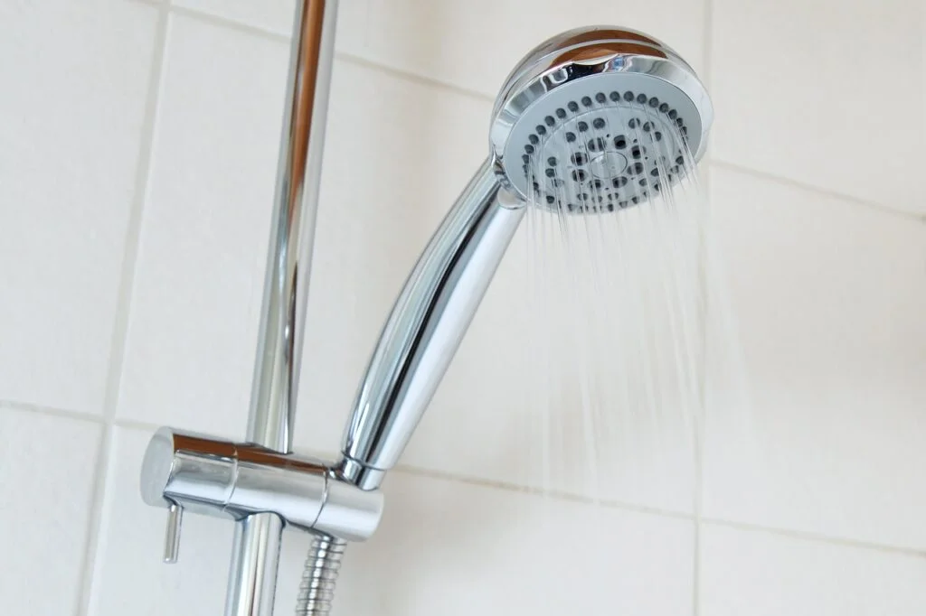 Shower head.