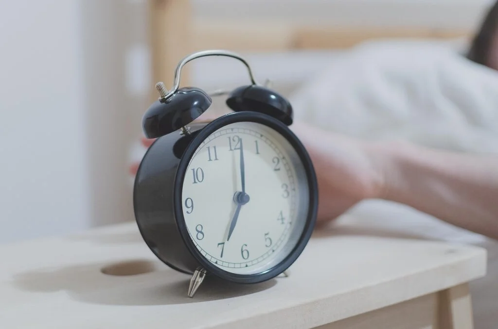 Alarm clock.