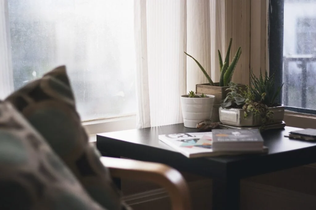 A cozy place to withdraw when you have high noise sensitivity.