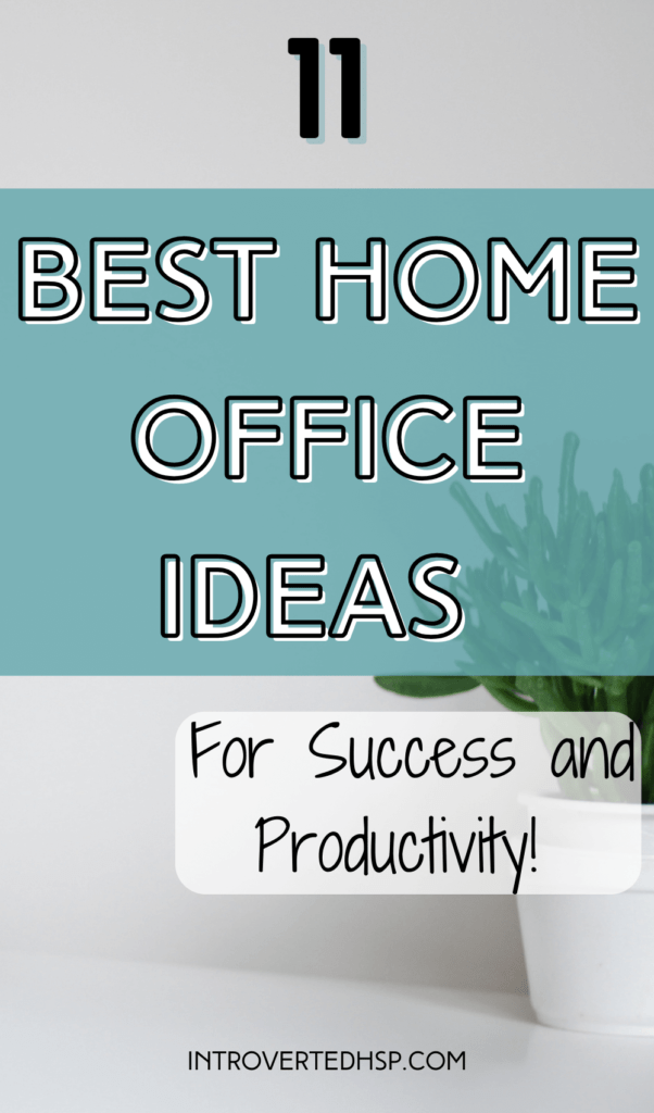 The 11 best home office ideas for success and productivity!